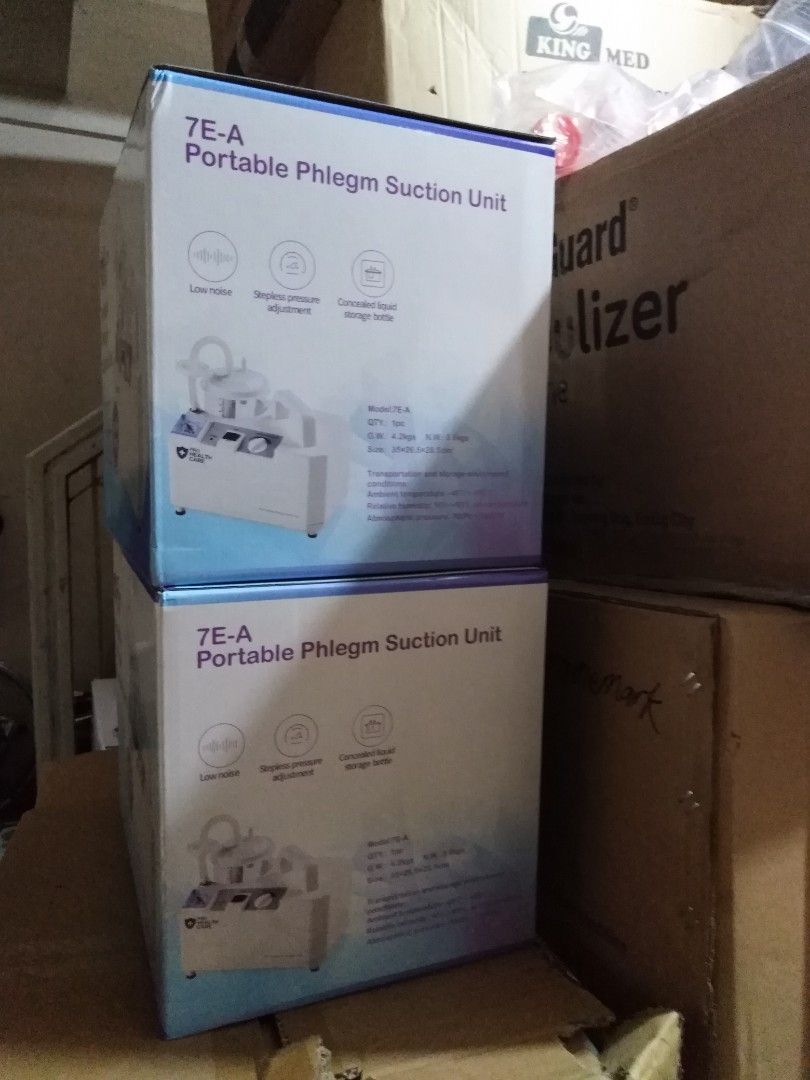 PORTABLE SUCTION Machine (prohealth), Health & Nutrition, Assistive ...