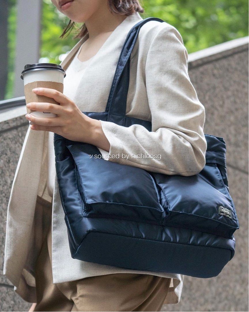 PORTER / TANKER TOTE BAG 近年モデル ブラック PORTER『TANKER』の新色、ブラックが11月29日に発売