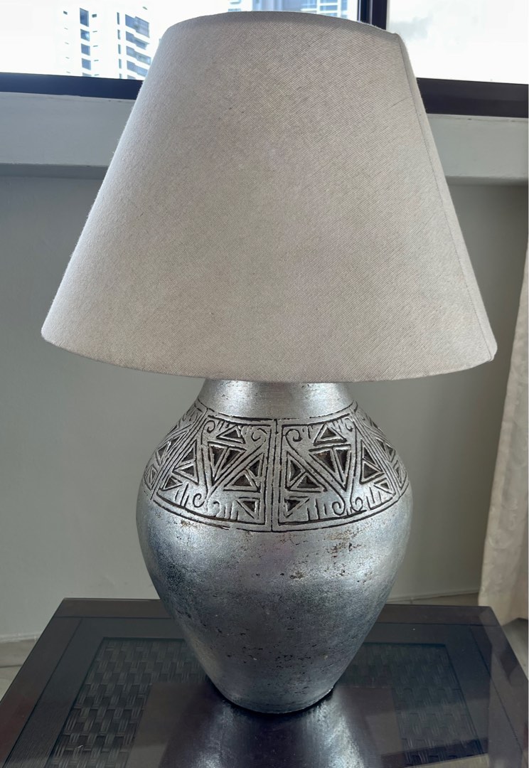 earthenware lamp