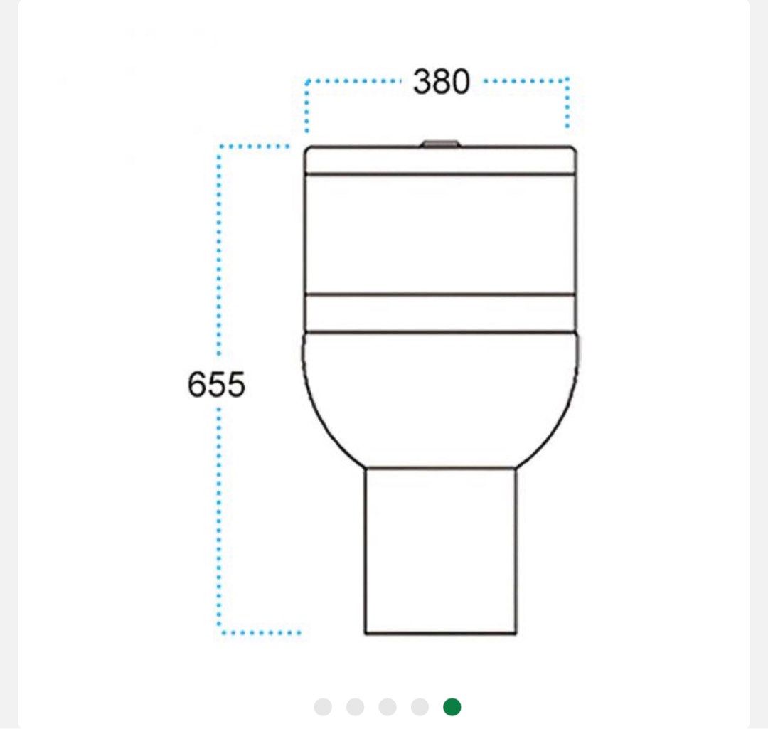 Pozzi Toilet Brand New, Furniture & Home Living, Bathroom & Kitchen