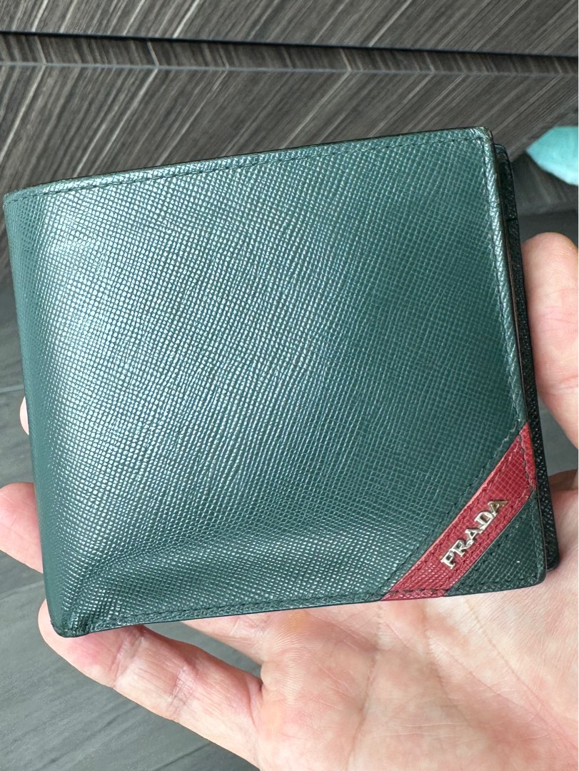 Prada wallet, Men's Fashion, Watches & Accessories, Wallets & Card Holders  on Carousell