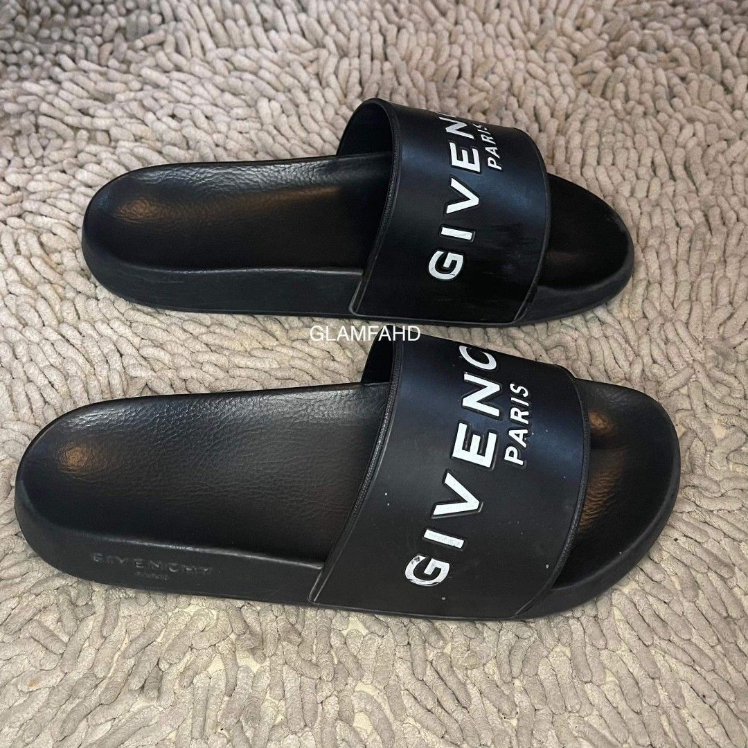 Pre Owned Authentic GIVENCHY Slides Size 40 Women s Fashion