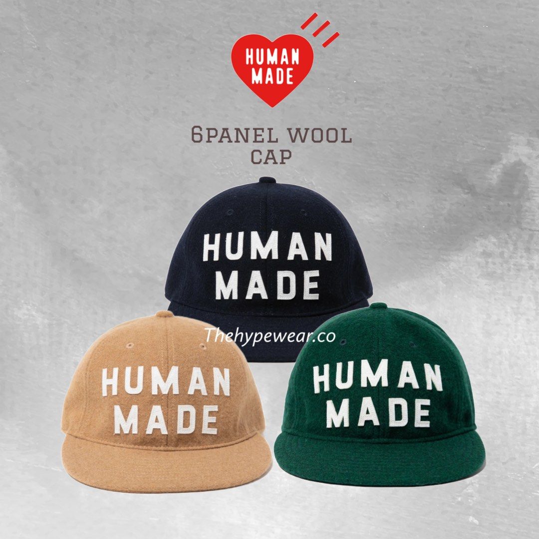 [Preorder]Human Made 6 Panel Wool Cap, Men's Fashion, Watches ...
