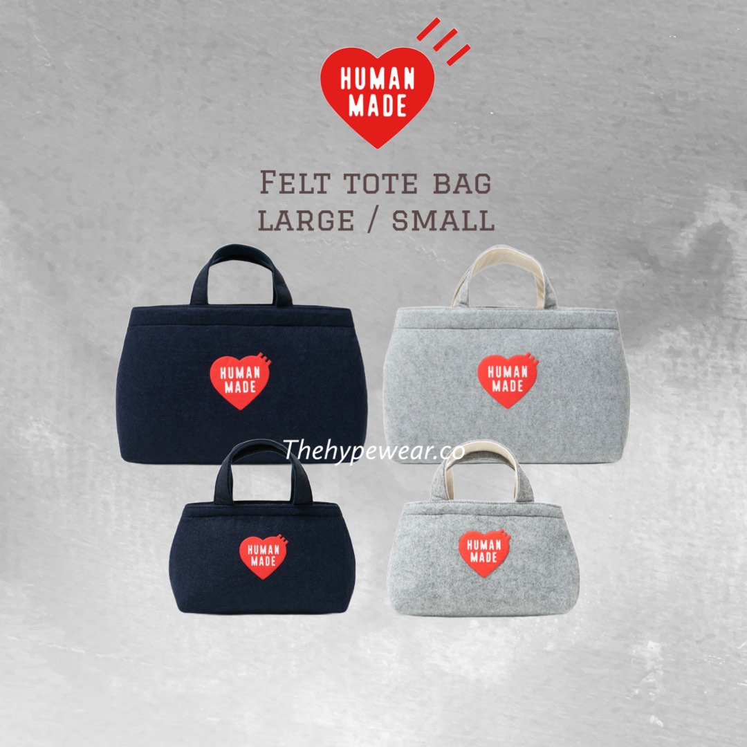 Preorder]Human Made Felt Tote Bag Small / Large, Women's Fashion
