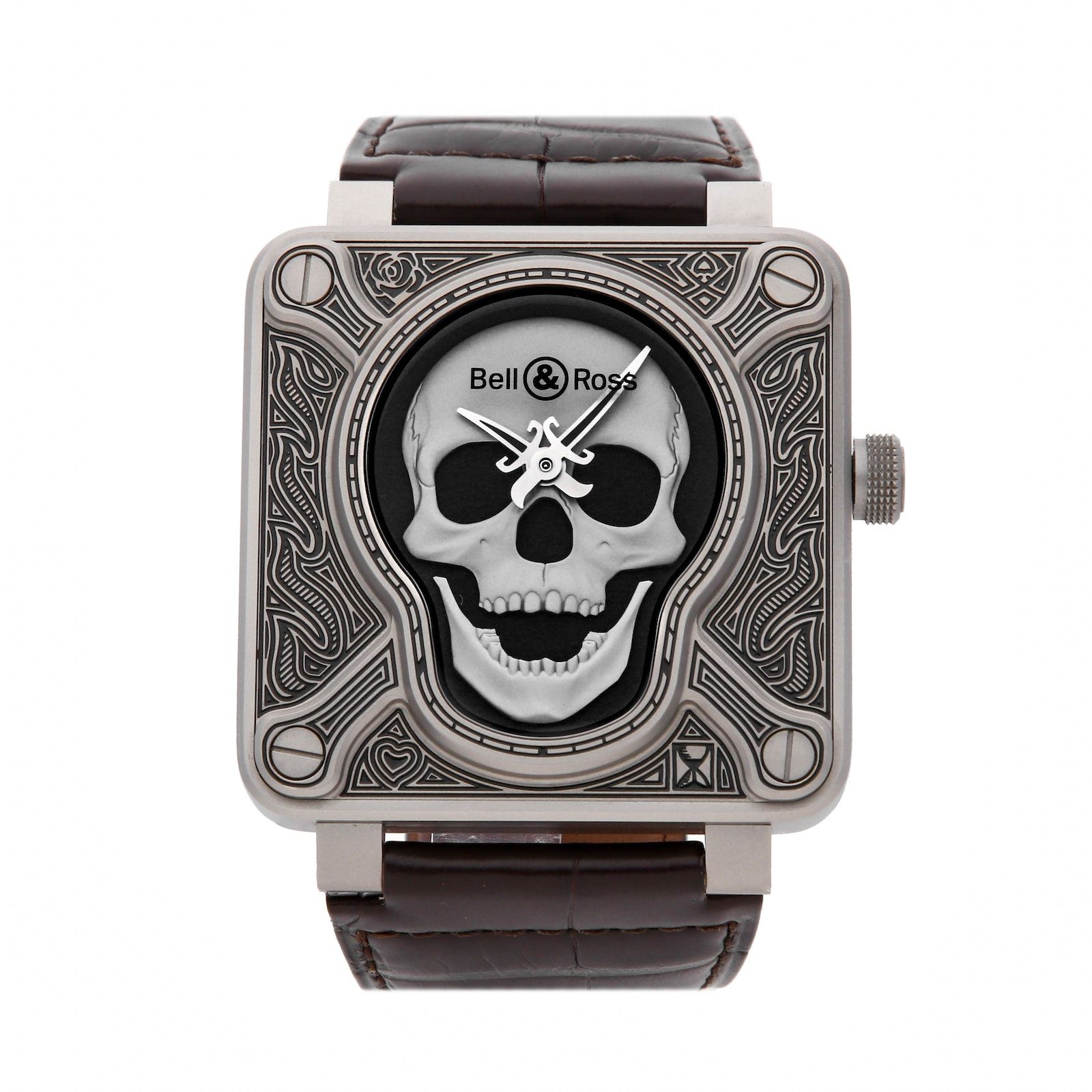Bell ross deals skull watch