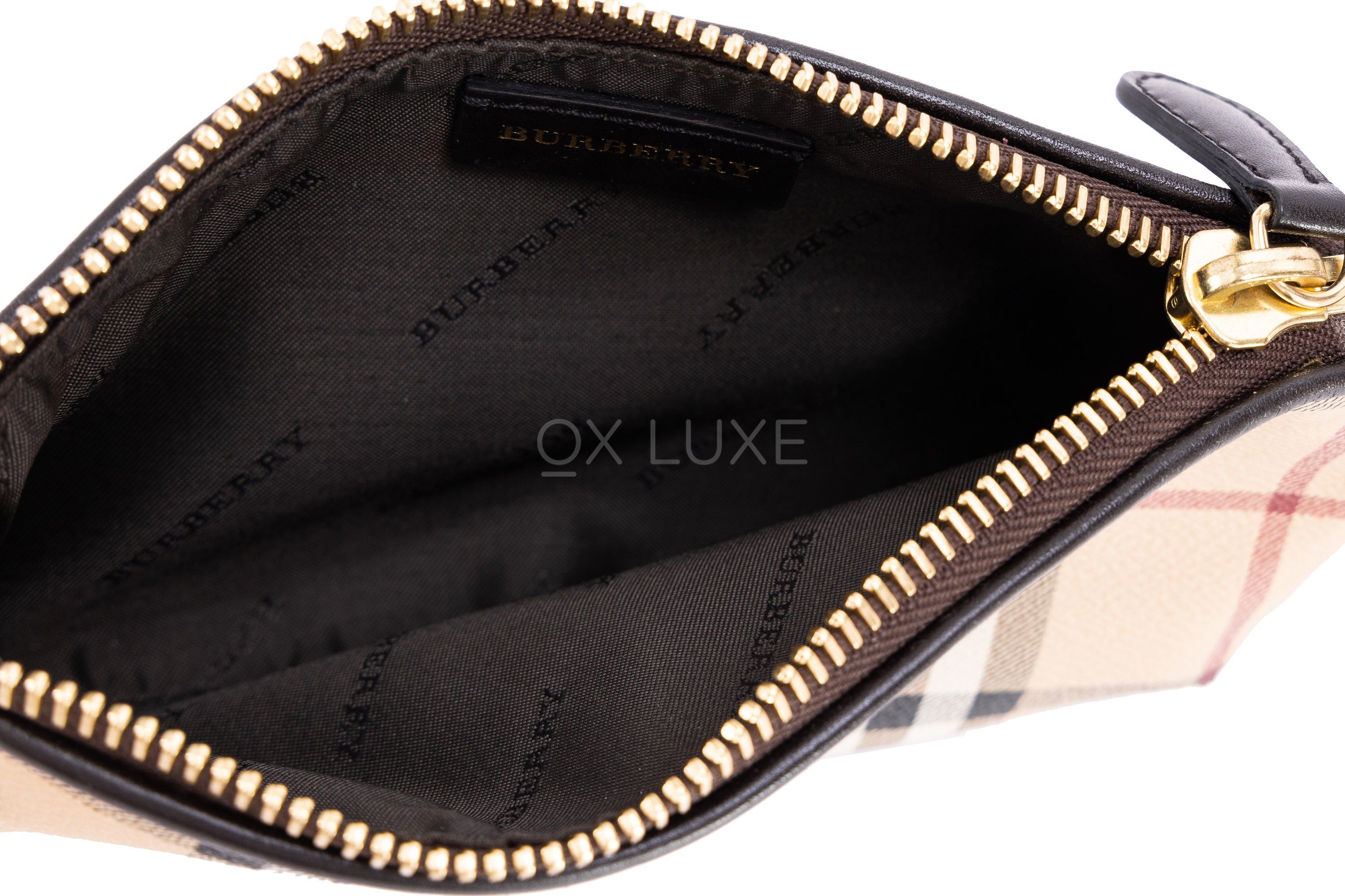 Pre-owned Burberry Pochette Chain Bag Haymarket Check Coated Canvas oxluxe,  Luxury, Bags & Wallets on Carousell