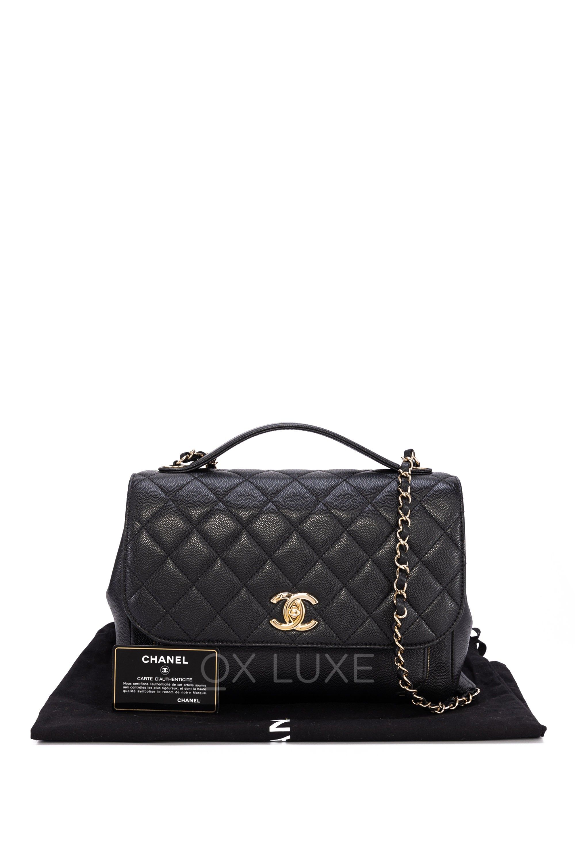 Pre-owned Chanel Business Affinity Large Top Handle Bag Caviar Leather  oxluxe, Luxury, Bags & Wallets on Carousell