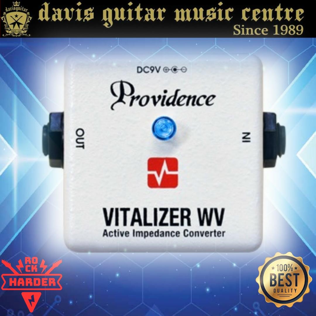 PROVIDENCEVZW-1 Vitalizer™ WV Active Impedance Converter/Buffer Guitar  Effect Pedal Made In Japan