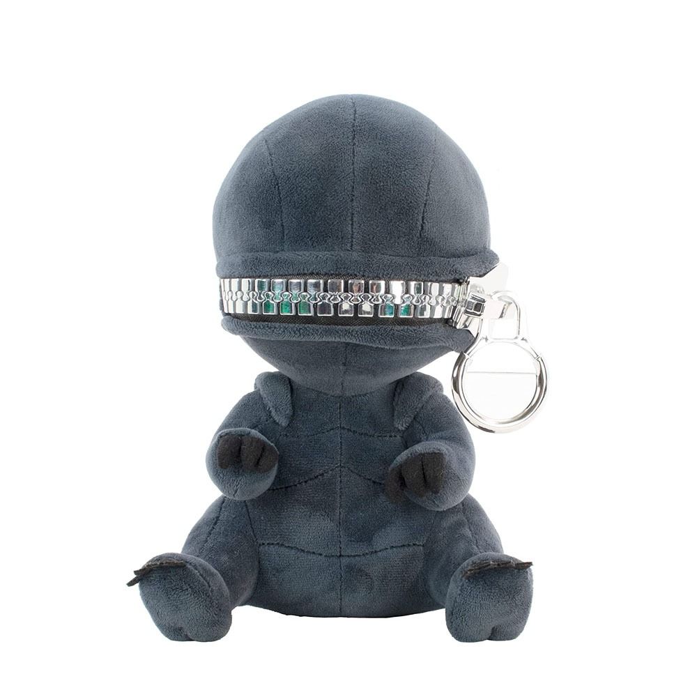 Quantum Mechanix Alien Xenomorph Zippermouth Plush Toy Figure Doll