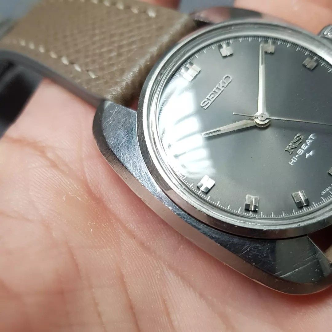 Rare King Seiko Grey Dial 45-8000, Men's Fashion, Watches & Accessories,  Watches on Carousell