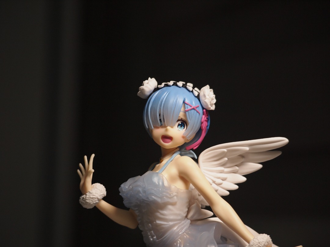 Rem and Ram (ReZero) angel/devil figure, Hobbies & Toys, Toys & Games