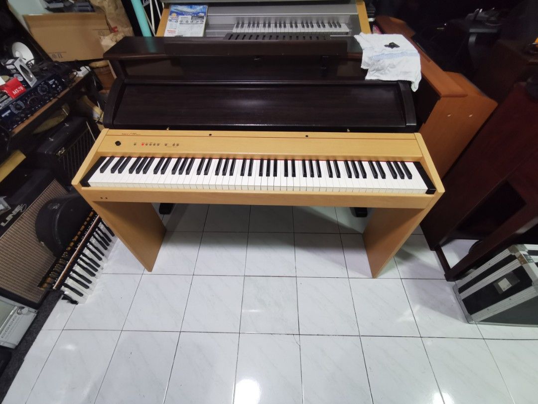 Roland digital piano (Category: Musical Instruments) located in Paranaque City. Submitted by tegtegs (Listing ID 1199060768, Image 1). Description: Roland f90 digital piano 24k Autovolts With bench With minor debts scratches only 👀Without lyric stand 👀Without pedal(pag meron samahan ko) 👌 Bagong linis ko ang internal 😍Fresh internal parts, sariwang sariwa ✌️Bagong regrease ang frame assembly 👍Payment thru cash, bank transfer, gcash or in any