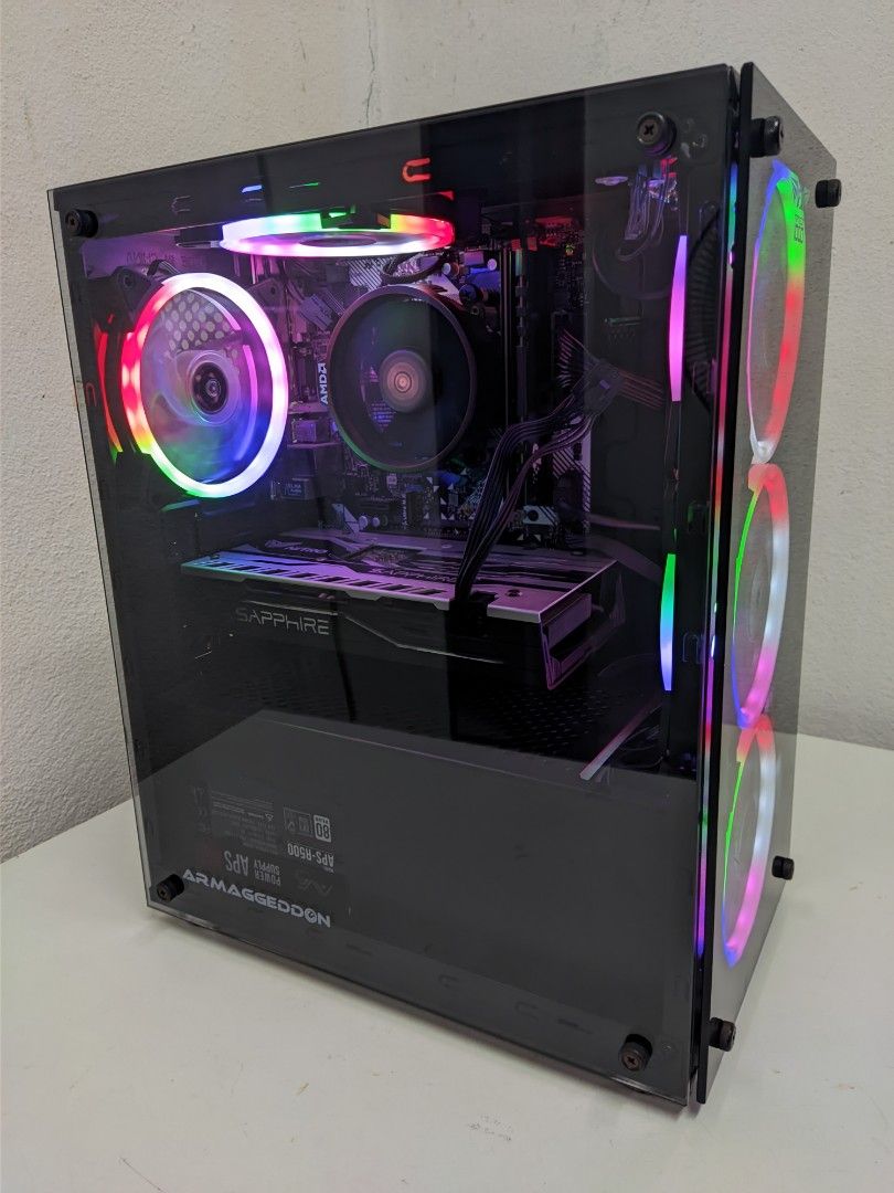 Ryzen 5 2600 rx store 580 8gb 8gb ram