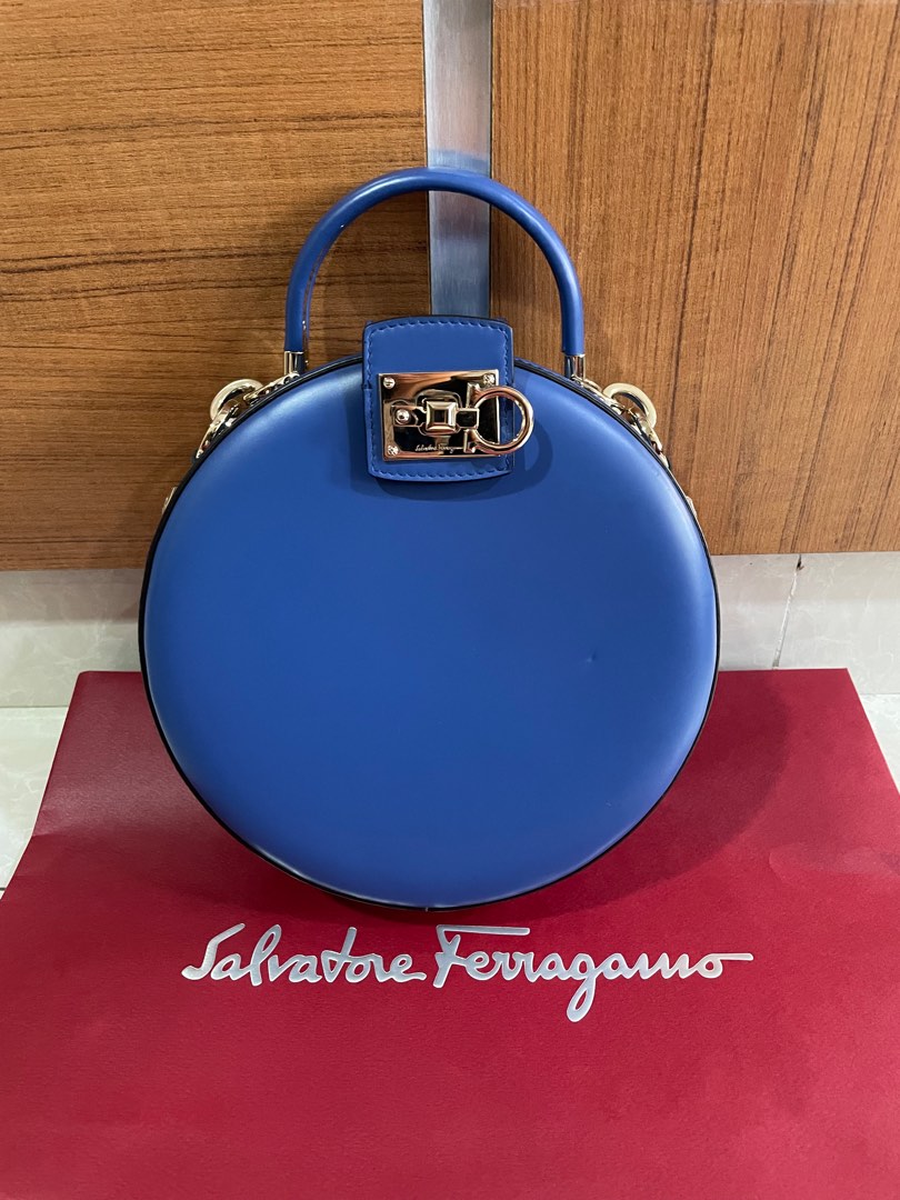 Salvatore Ferragamo Round Studio Bag