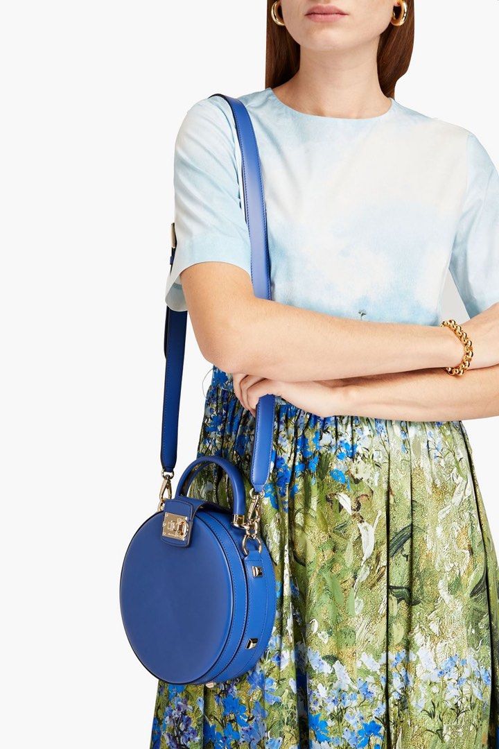 Ferragamo round shop studio bag