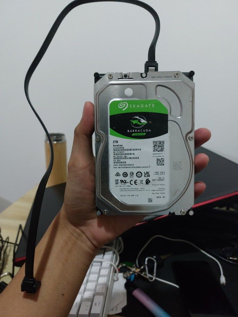 Seagate Barracuda 2tb, Computers & Tech, Parts & Accessories, Hard ...