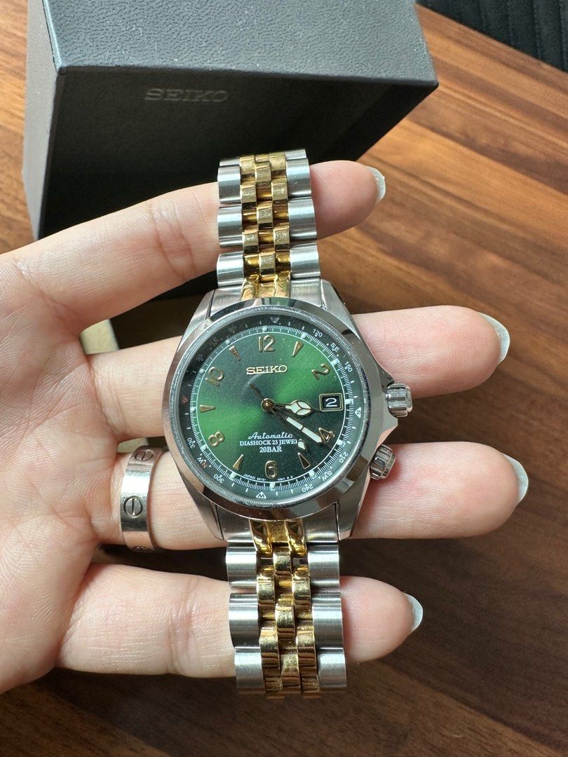 Seiko hot sale sarb green