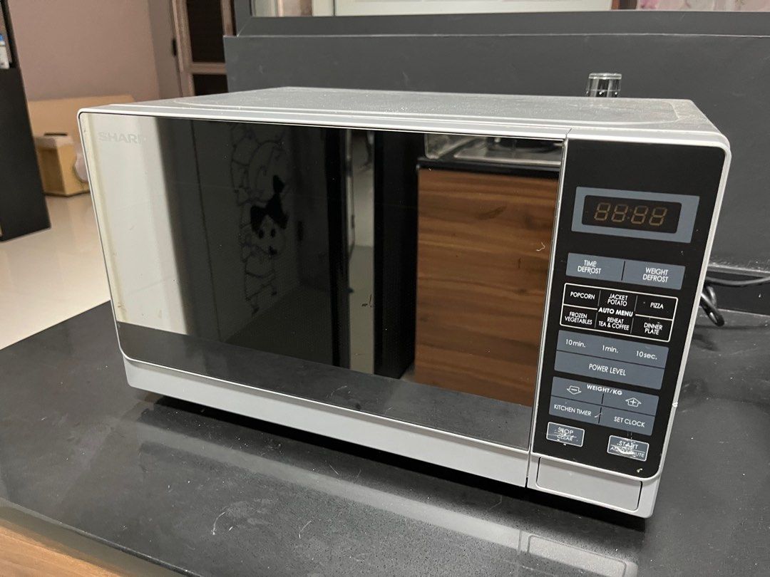 SHARP 20L Basic Microwave Oven R22A0(SM)V, TV & Home Appliances