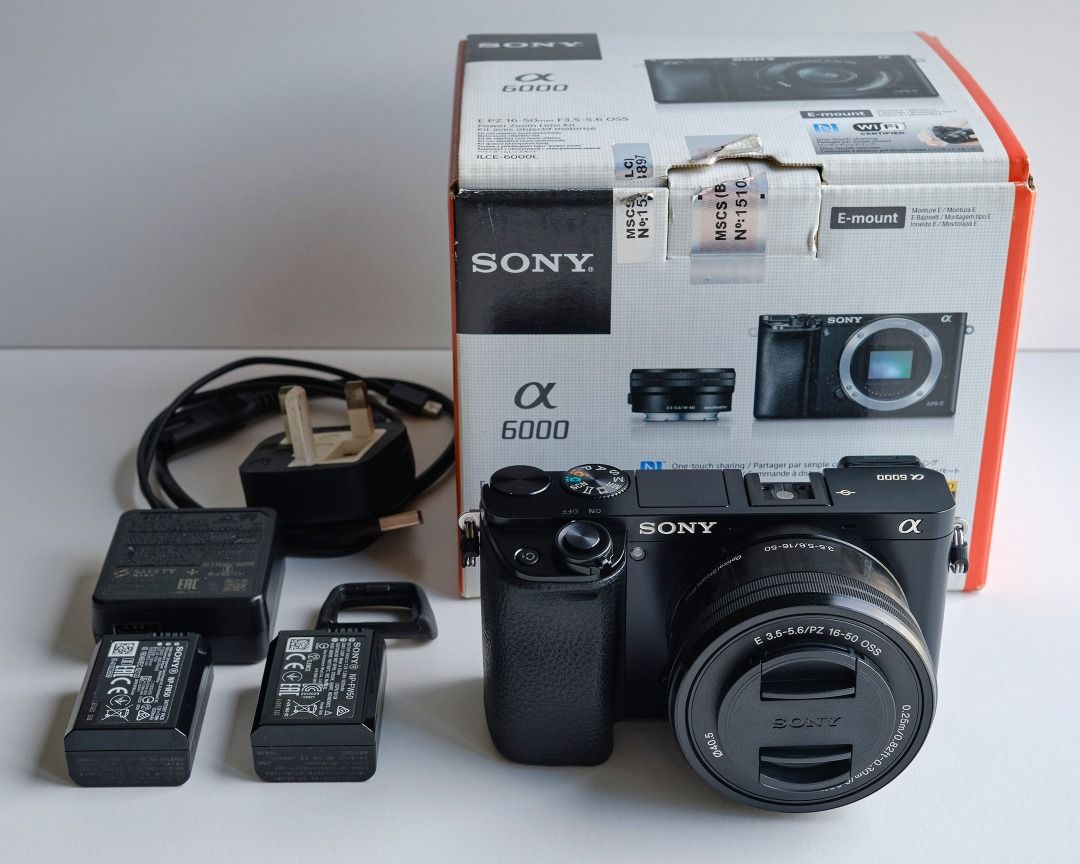 Sony A6000 with 1650mm OSS kit lens, Photography, Cameras on Carousell