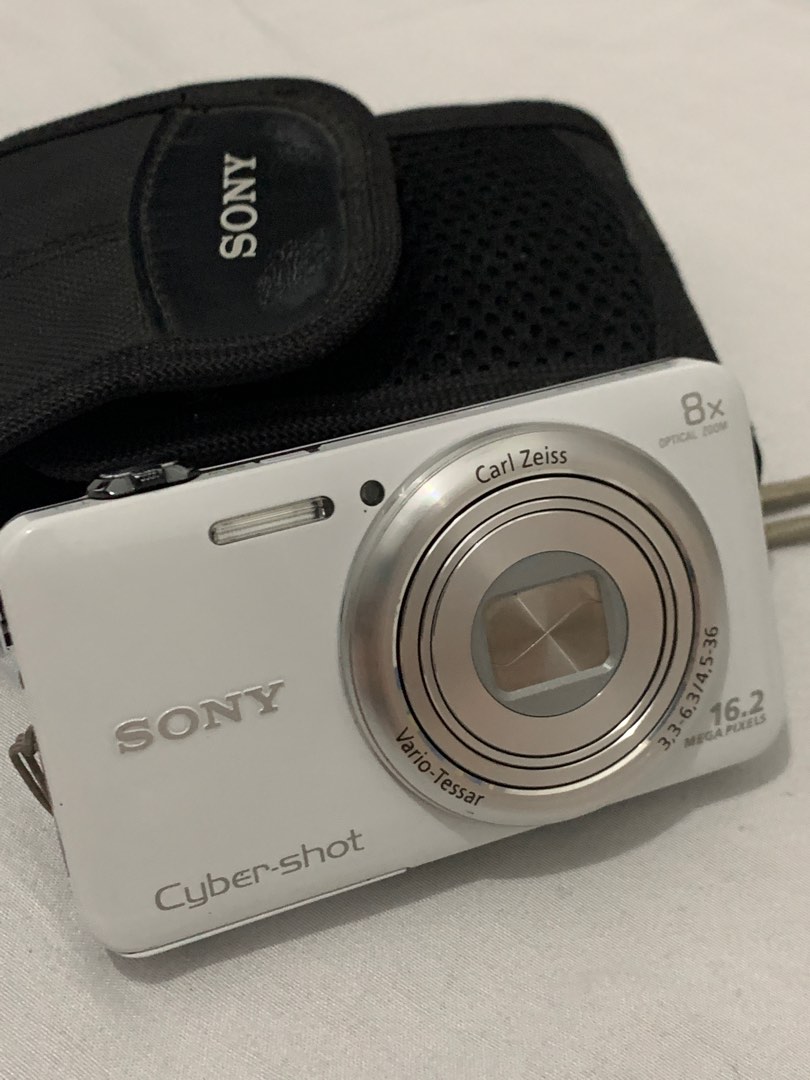 SONY Cybershot DSCWX80 in White, Photography, Cameras on Carousell