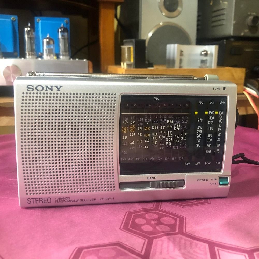 Sony ICF-SW11 || 12 Band Stereo Receiver || Serial No. 1378525, Audio,  Other Audio Equipment on Carousell