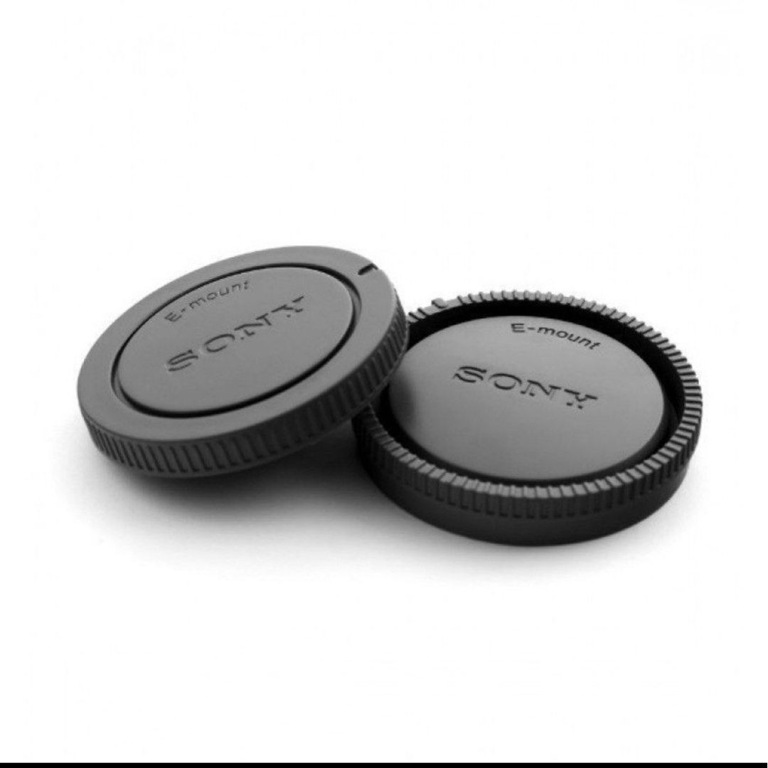 Sony Compatible Lens cap and camera body cap, Photography, Photography