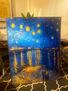 Starry Night Over the Rhone Vincent Van Gogh 1m by 70cm