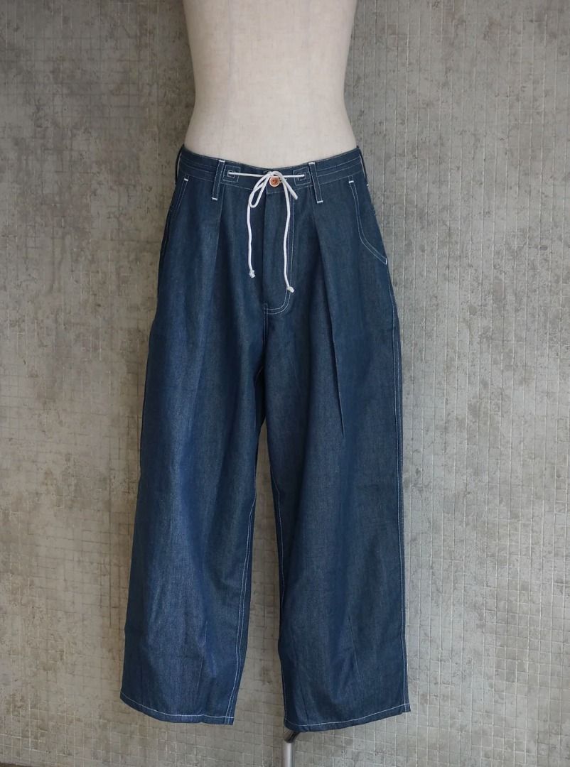 STORY MFG LUSH JEANS - INDIGO DENIM, 男裝, 褲＆半截裙, 牛仔褲