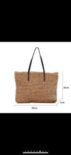 Straw bag / beach bag