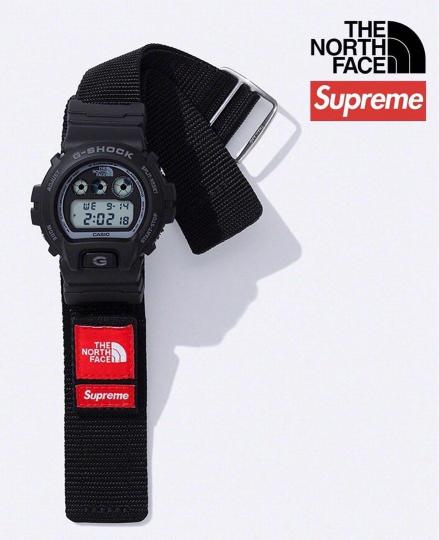 Instock] Supreme G-Shock Black Yellow White Gshock TNF North Face