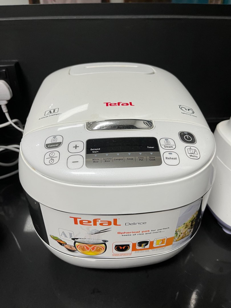 Tefal Delirice Compact 1.8L Rice Cooker RK7521, TV & Home Appliances ...