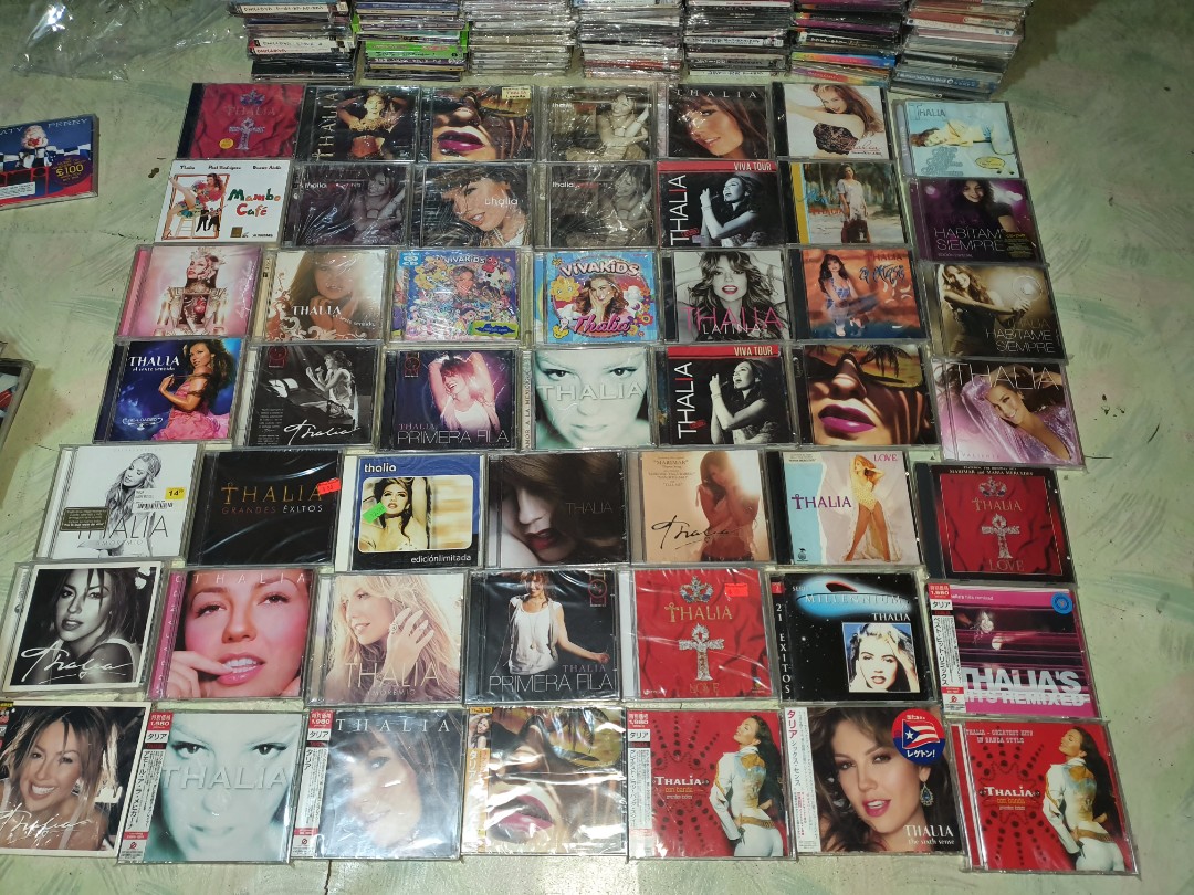 Thalia Cds, Hobbies & Toys, Music & Media, CDs & DVDs on Carousell