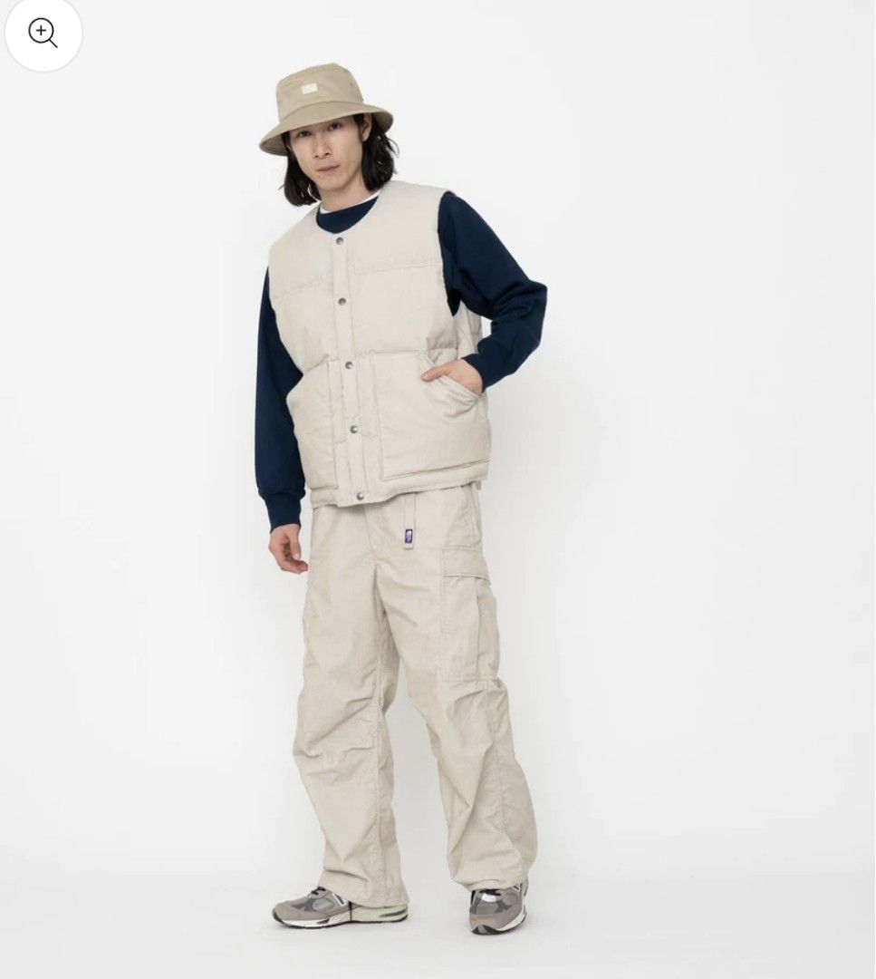 The North Face Purple label Corduroy Down Vest, 男裝, 外套及戶外