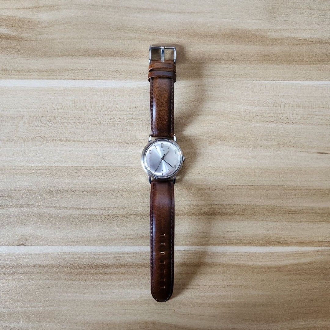 Timex Marlin Hand Wound Stainless Steel Mesh Bracelet Watch