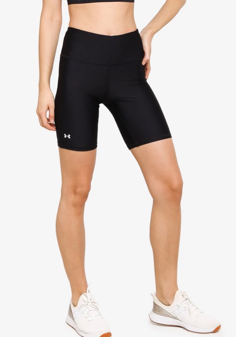 Under Armour HeatGear Bike Shorts, Women's Fashion, Activewear on Carousell