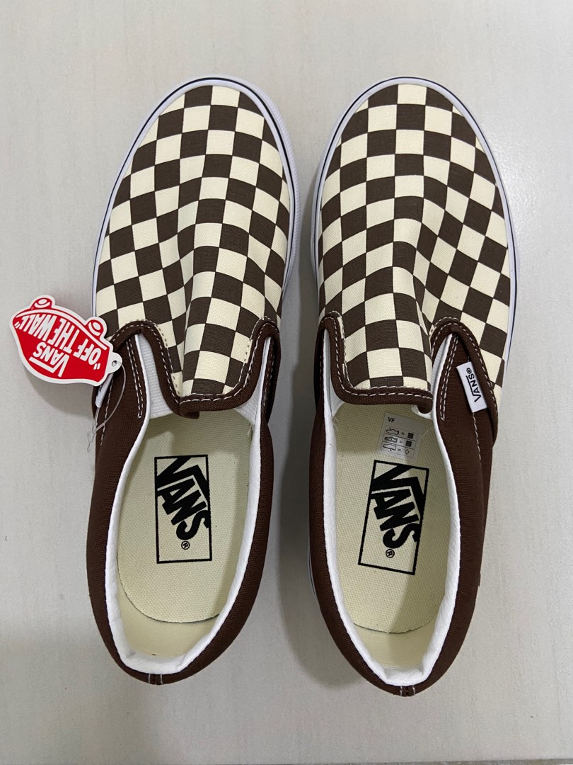 Vans Checkered Slip Ons Men s Fashion Footwear Sneakers on
