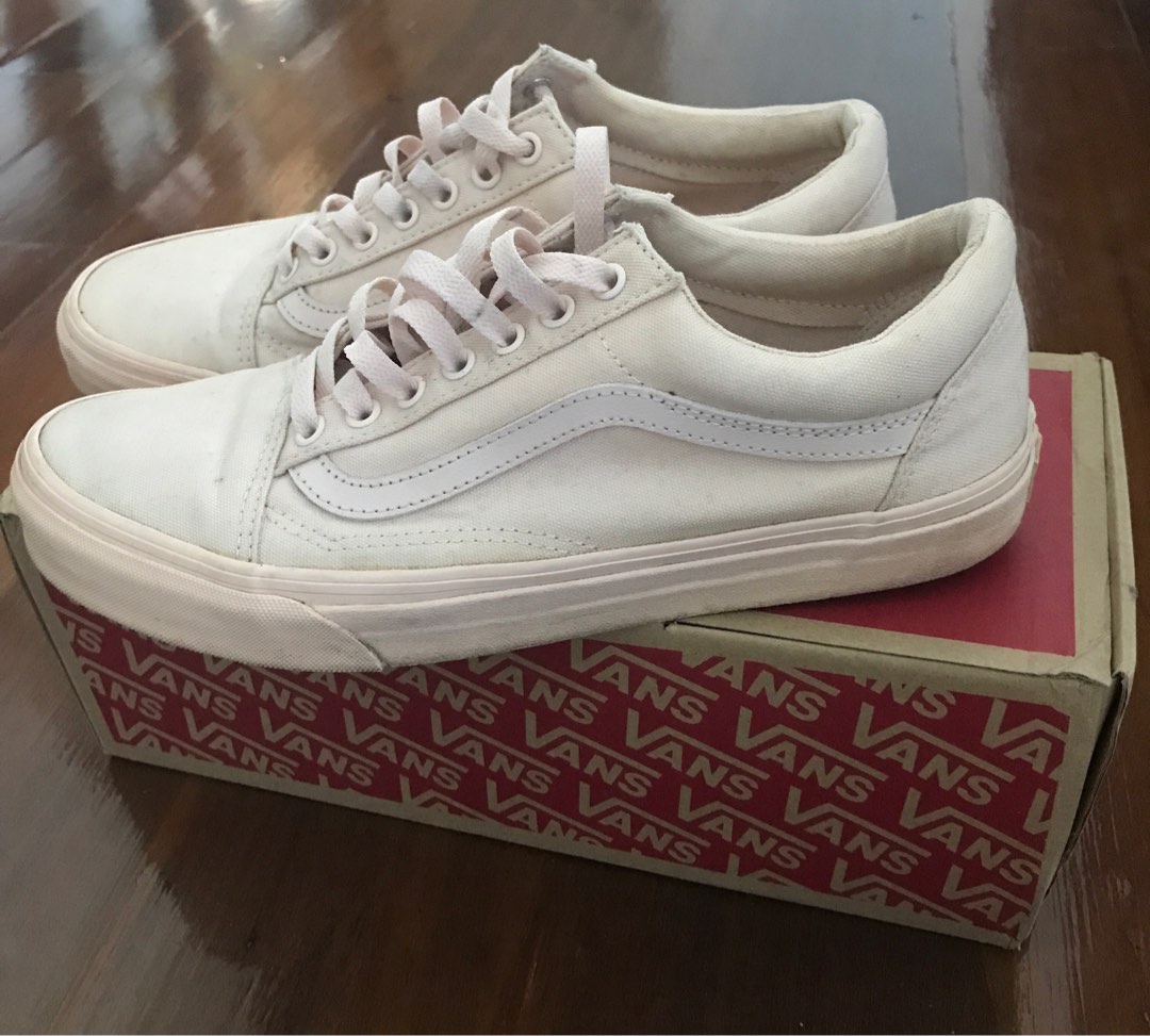 Vans old skool mono pink online