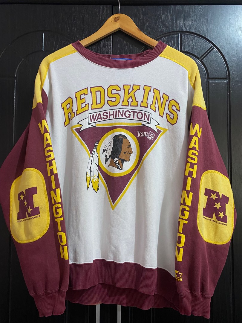 vintage redskins sweater