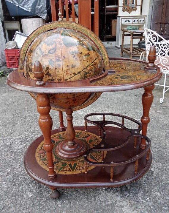 Vintage Globe Bar, Furniture & Home Living, Furniture, Other Home
