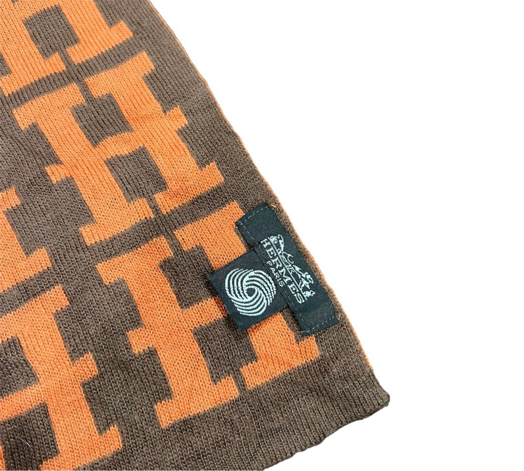 Hermes shop monogram scarf