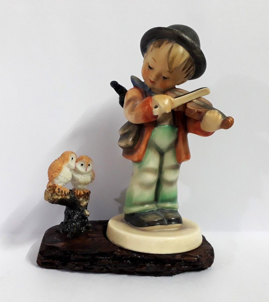 Hummel boy with violin sales