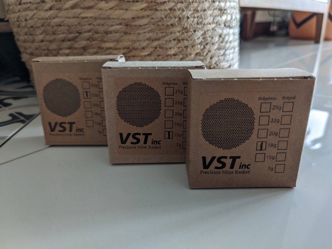 VST Ridgeless Basket 15g 18g 22g, TV & Home Appliances, Kitchen