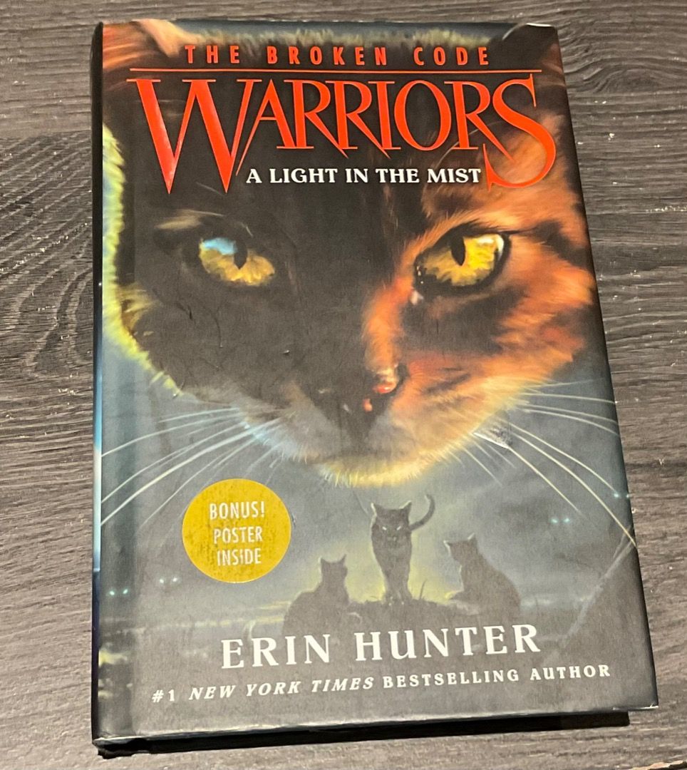 Warriors: The Broken Code #6: A Light in the Mist: Hunter, Erin:  9780062823885: : Books