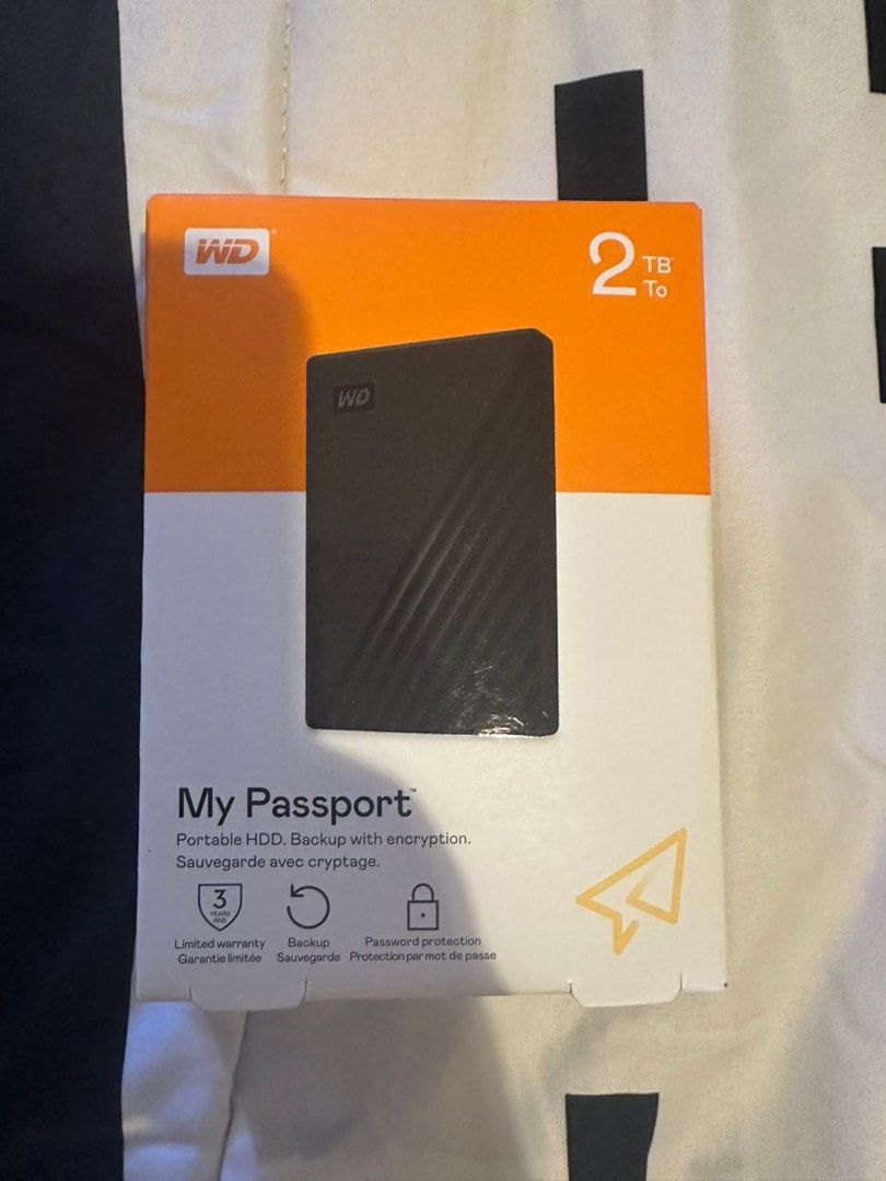 Wd 2tb external hard disk original, Computers & Tech, Parts