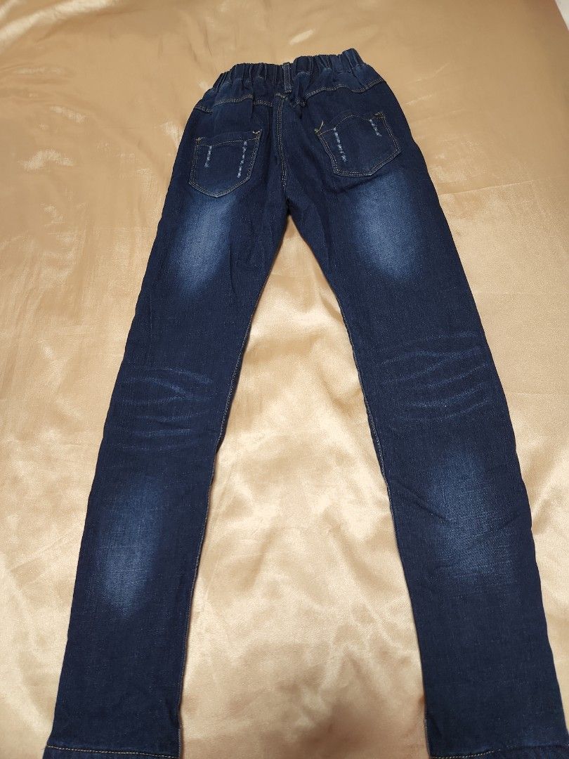 Girls fleece jeans 2025