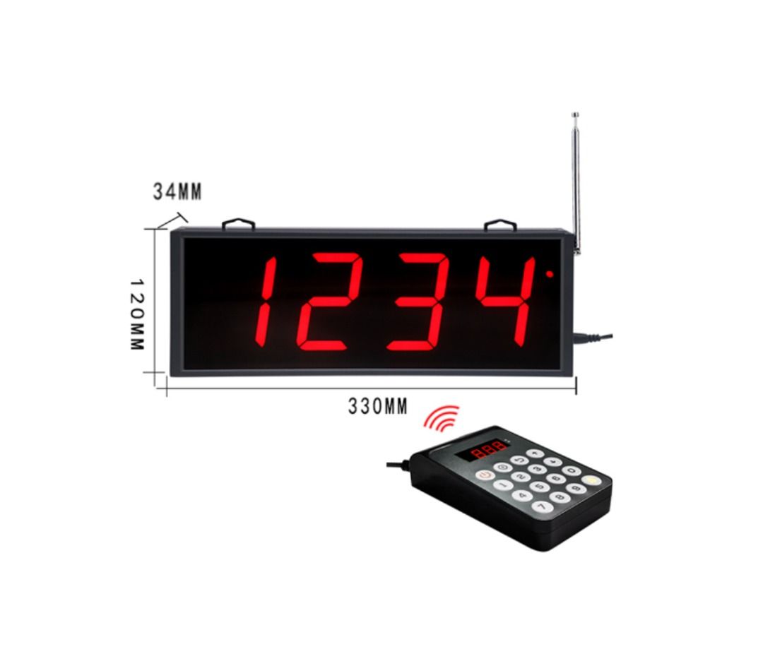 [promotion]Wireless Queue Display Calling System. wireless number pad ...