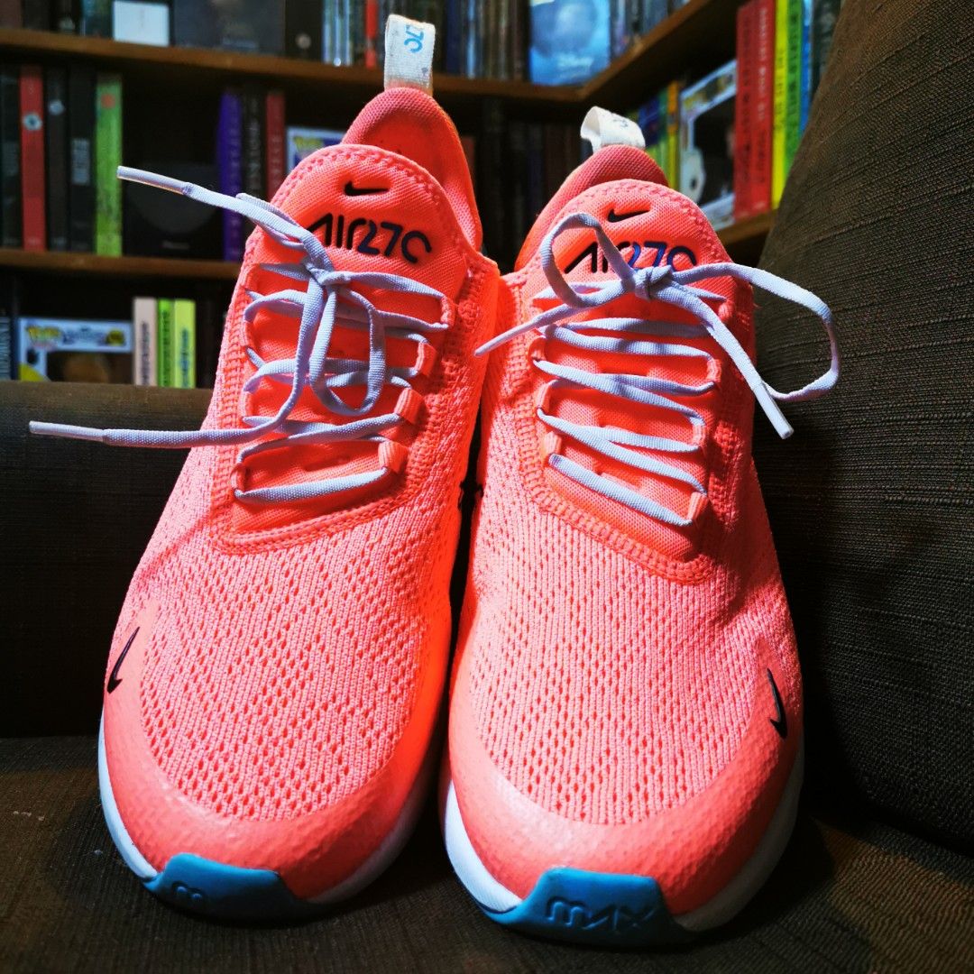 Womens nike air max 270 hot sale lava glow