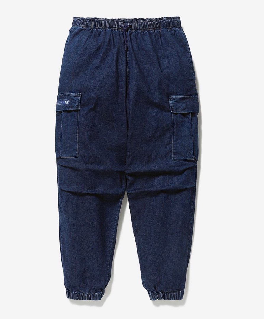 Wtaps Gimmick Trousers Denim Indigo Size 3, 男裝, 褲＆半截裙, 長