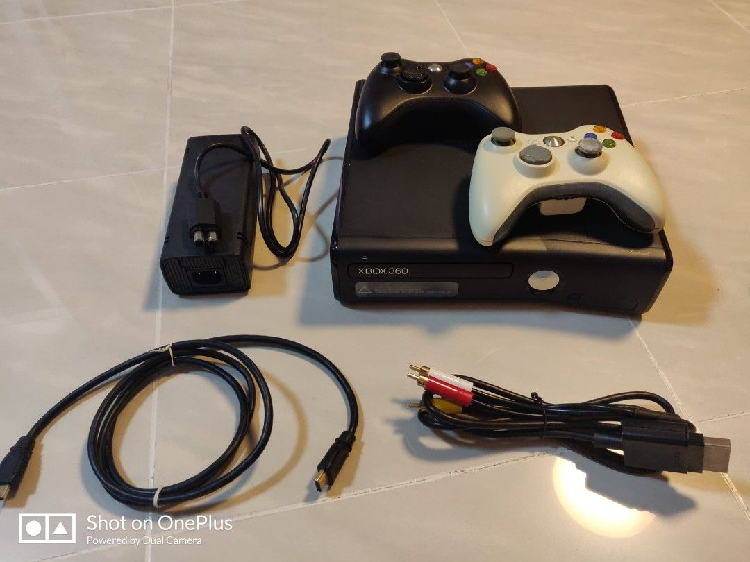 Xbox 360 S Console (Model 1439) with 29 Games, 電子遊戲, 電子遊戲, Xbox Carousell