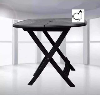 60cm Black Folding Table